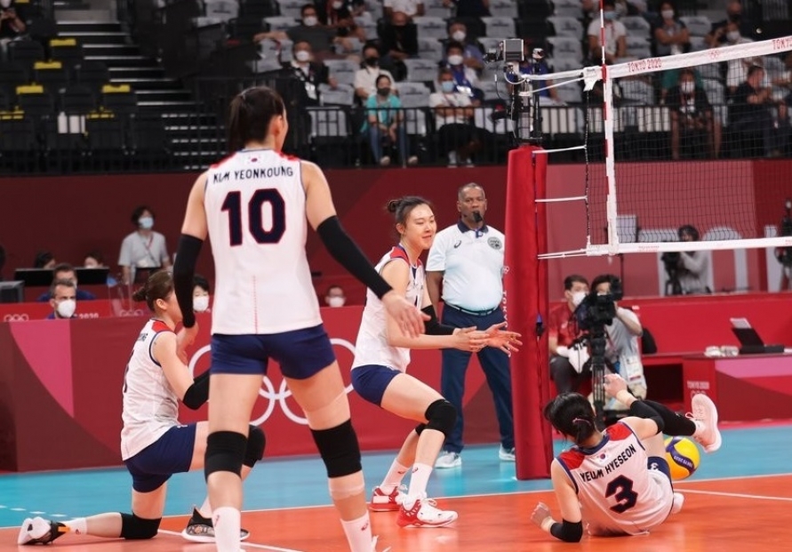 [Tokyo Olympics] S. Korea loses to Brazil, falls to bronze medal match in women's volleyball