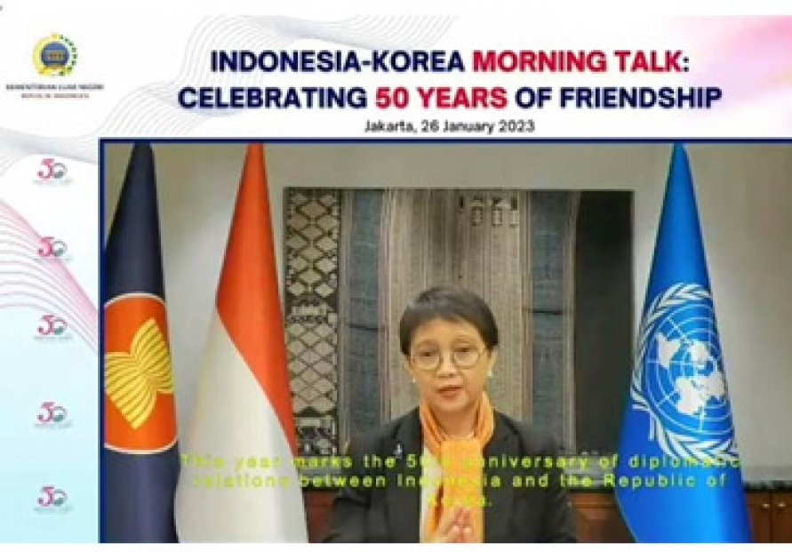 Indonesia pledges closer friendship, stronger partnership with Korea