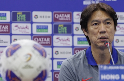 S. Korea coach not decided on Sonny's availability in World Cup qualifier vs. Kuwait