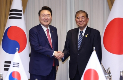 Yoon, Ishiba voice concerns over NK-Russia military cooperation, agree to continue 'shuttle diplomacy'