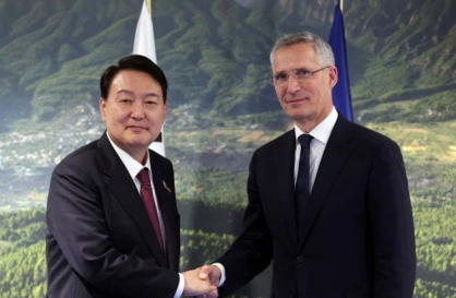 Yoon, NATO Secretary-General reaffirm to develop cooperative relationship