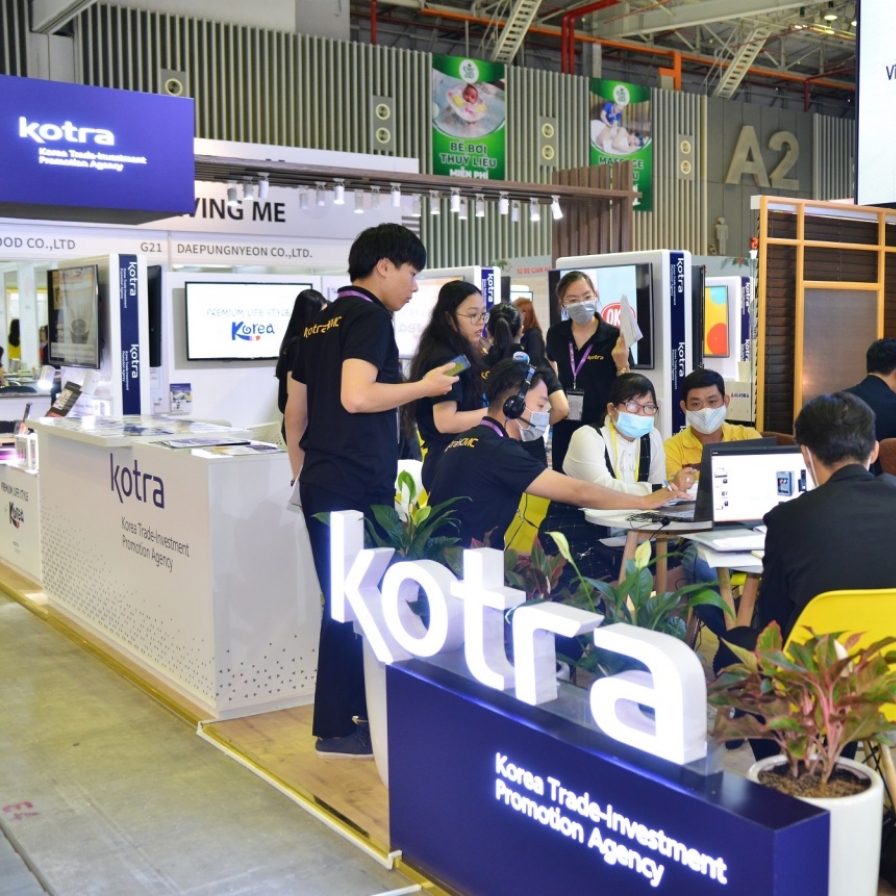 KOTRA fills in for Korean SMEs in Vietnam exhibition amid COVID-19 restrictions