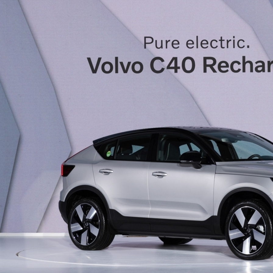 Volvo launches all-electric C40 Recharge SUV in S. Korea