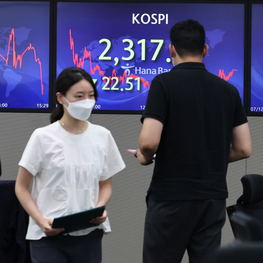 Seoul shares down for 2nd day on earnings, virus concerns