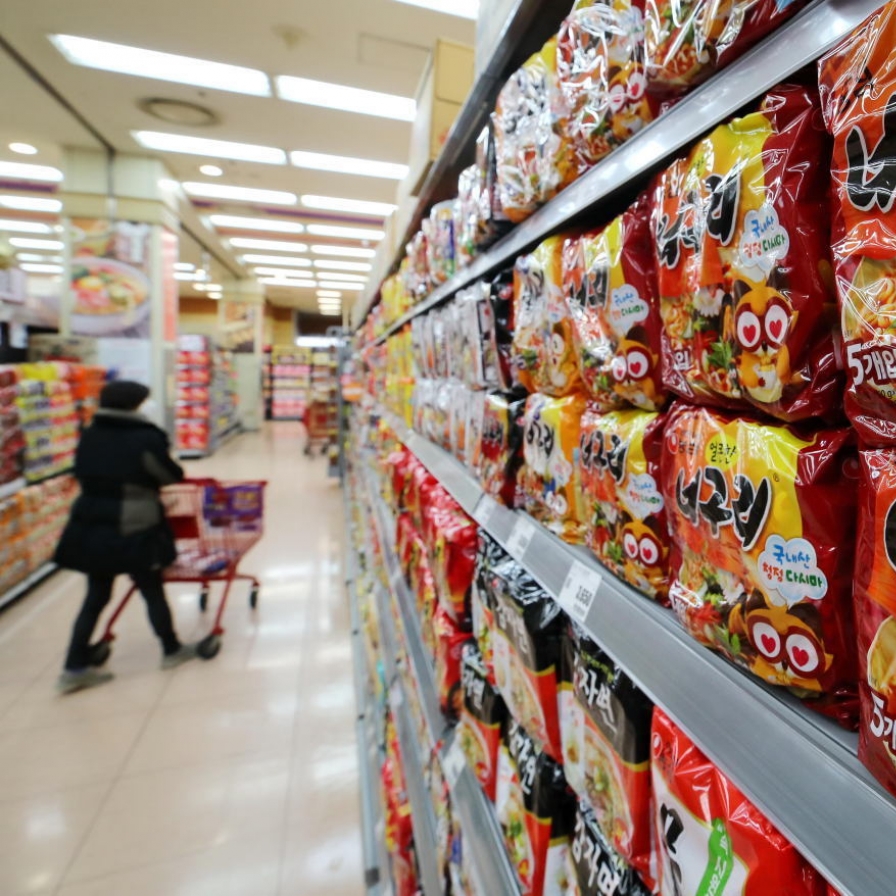 Exports of Korean instant noodles hit fresh all-time high in H1