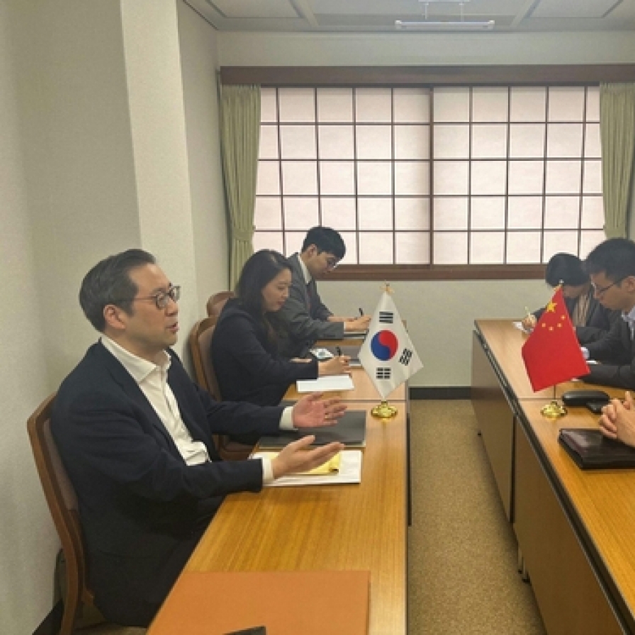 Nuclear envoys of S. Korea, China discuss Korean Peninsula issues in Tokyo