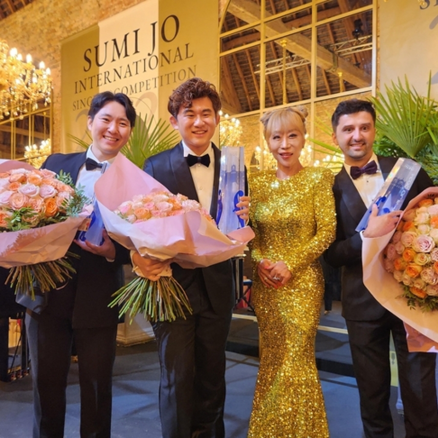 Soprano Sumi Jo's singing competition debuts in France