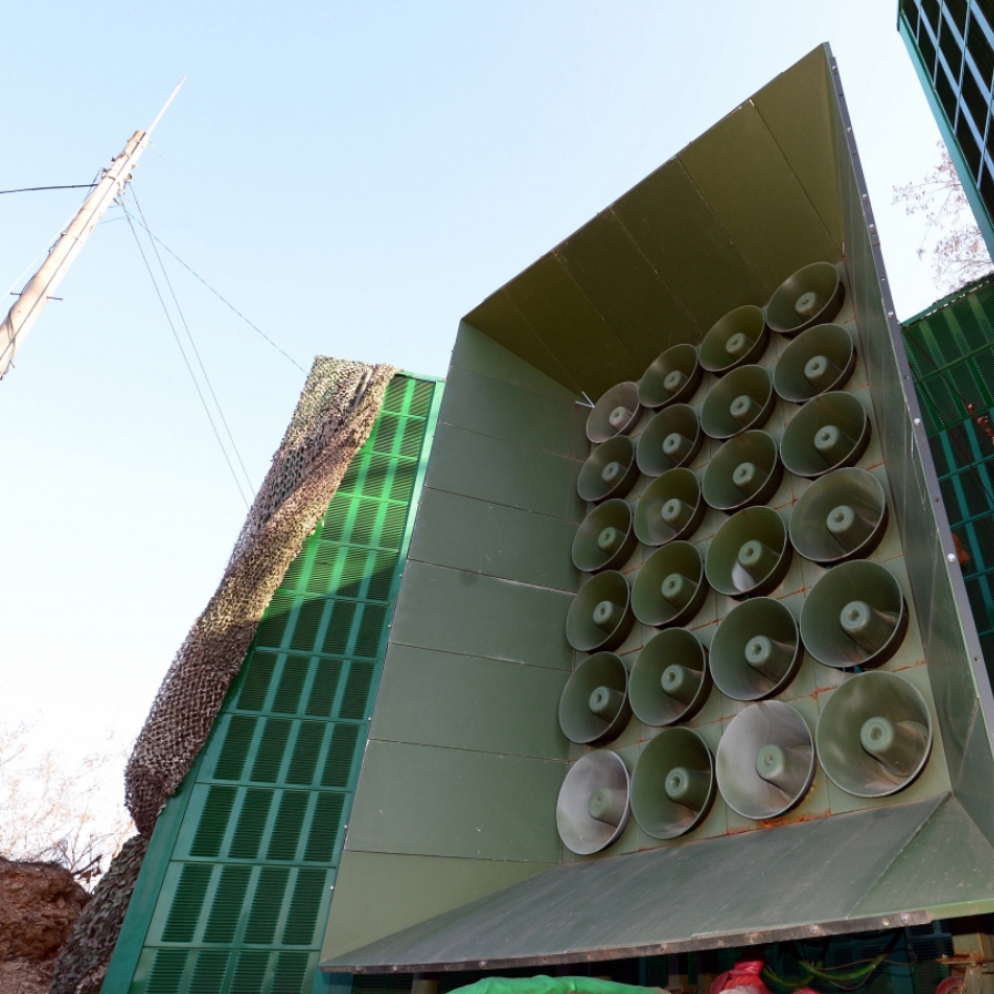S. Korean military resumes loudspeaker broadcasts near border in response to NK balloons