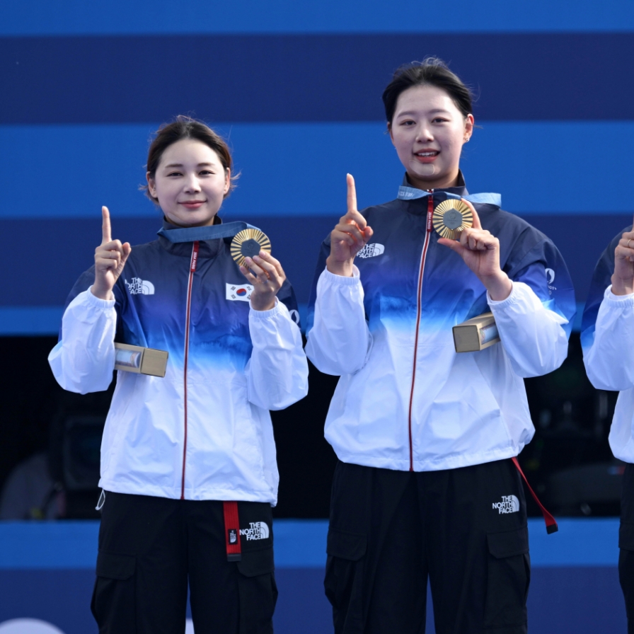 Korea wins 10th consecutive gold in women's archery team event