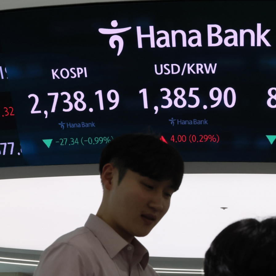 Seoul shares end nearly 1% lower ahead of Fed meeting, major earnings releases