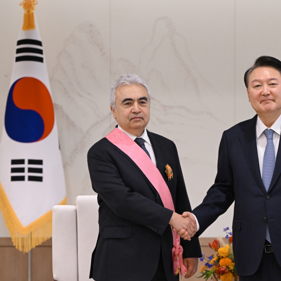 President Yoon, IEA's Birol discuss global clean energy collaboration