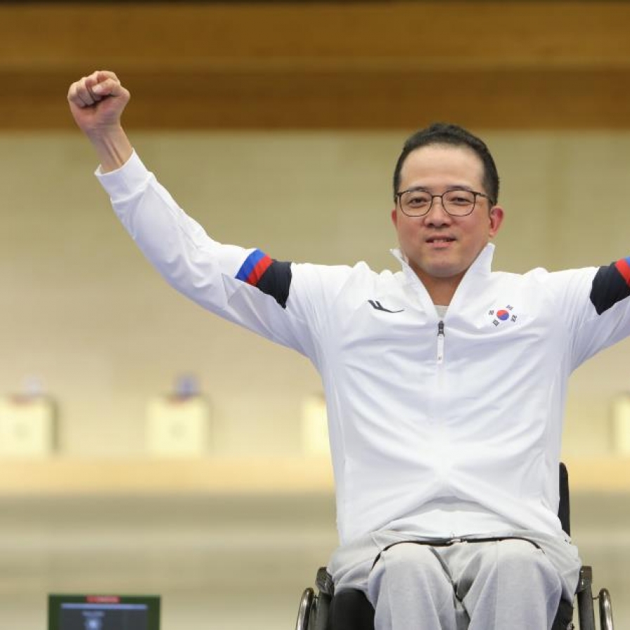 Shooter Park Jin-ho wins 2nd gold at Paris Paralympics