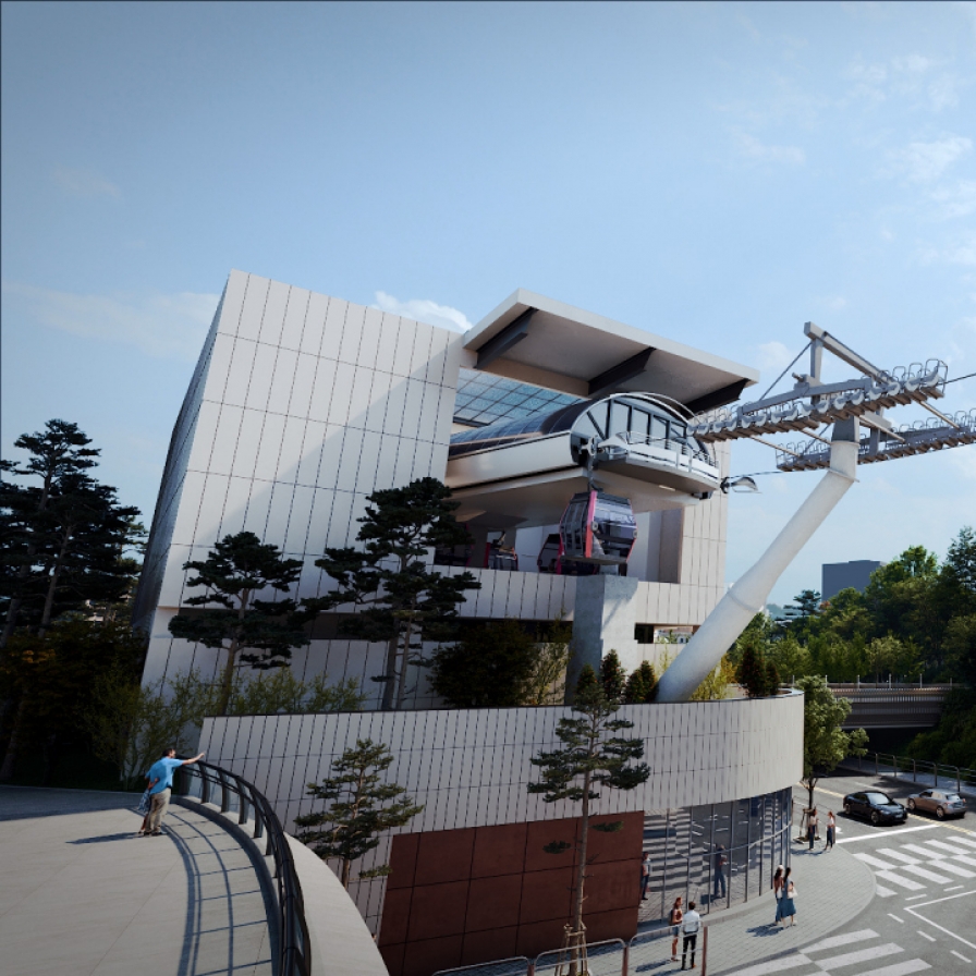 Construction of new Namsan gondola lift to finish in 2026