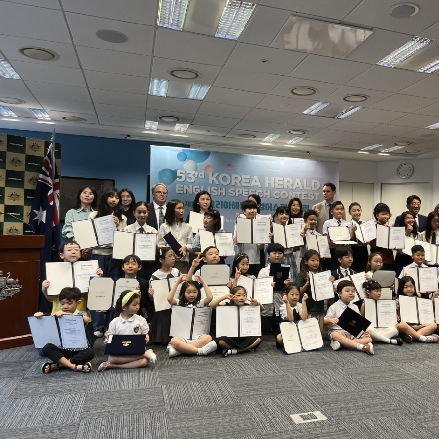 34 students grab prizes at 53rd Korea Herald English Speech Contest