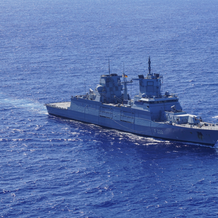 German frigate visits Incheon on Indo-Pacific mission