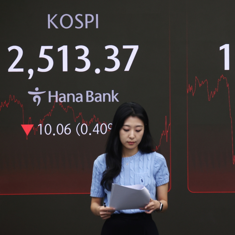 Seoul shares fall for 7th day on foreign selling