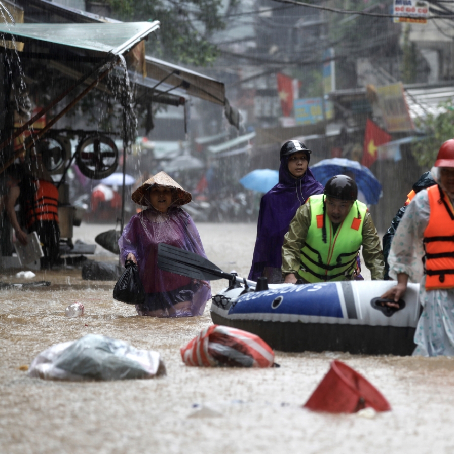 S. Korea to provide $2m to typhoon-hit Vietnam