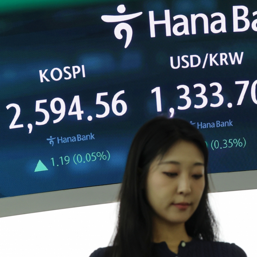 Seoul shares open almost flat