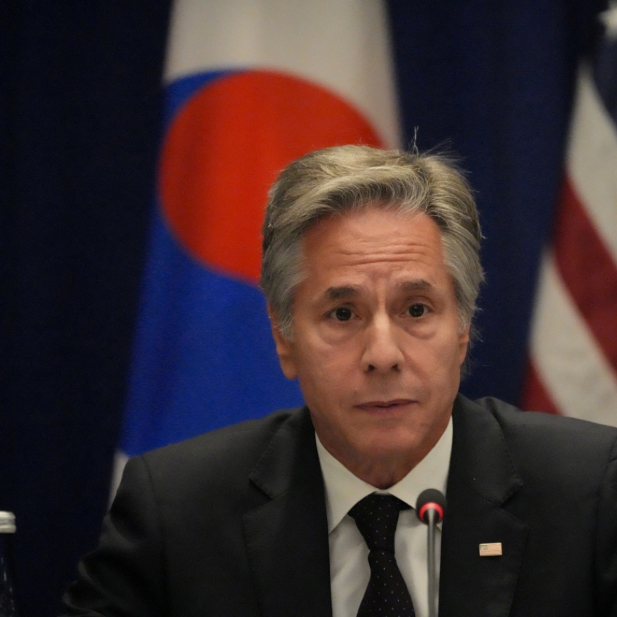 Blinken says trilateral cooperation with S. Korea, Japan will remain 'vital' regardless of political transitions