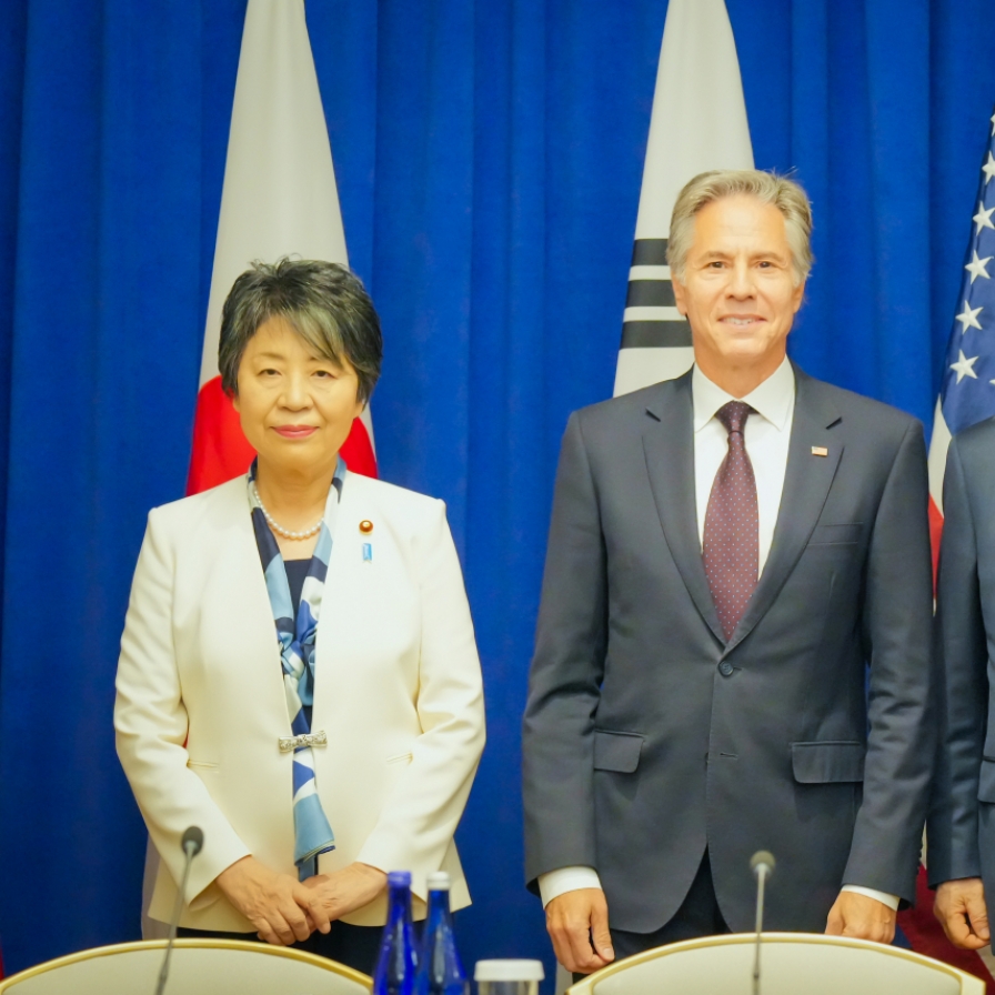 S. Korea, US, Japan aim to launch trilateral secretariat at this year's summit