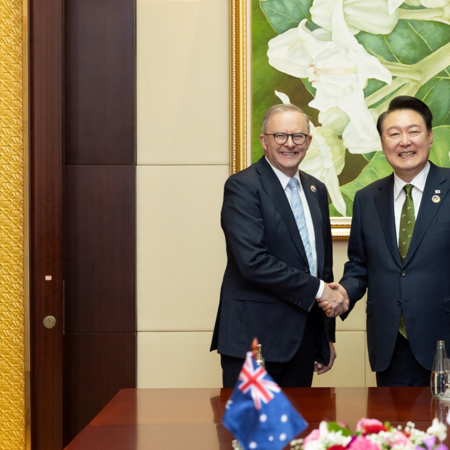 Yoon expresses S. Korea's appetite for Australia's Project Sea 3000