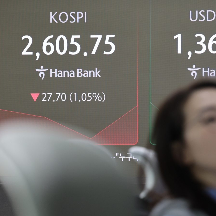 Seoul shares open sharply lower on US losses