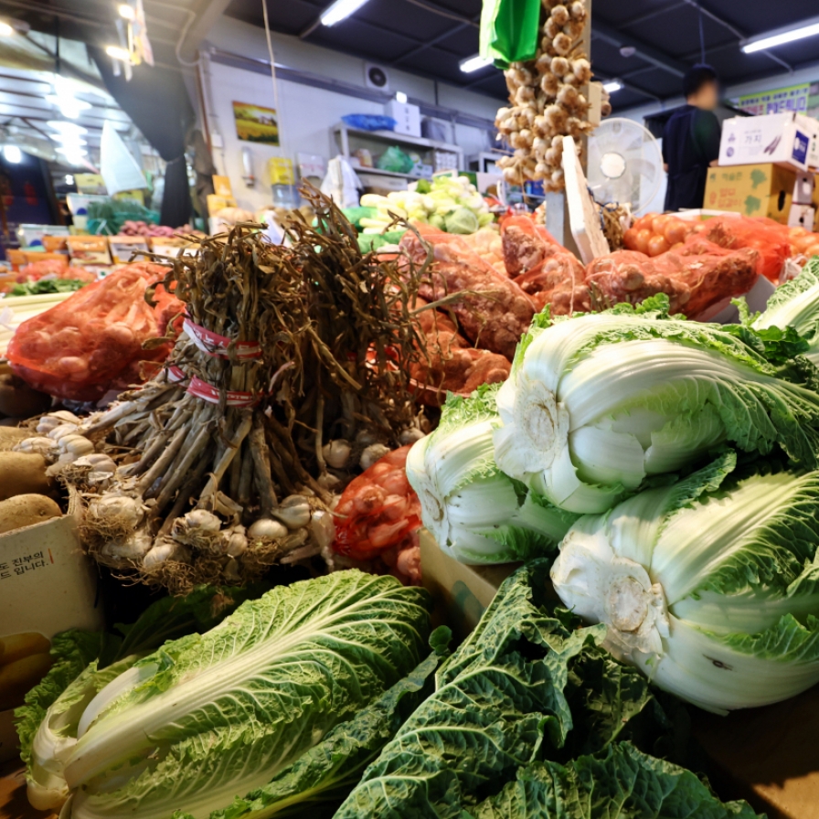 Cabbage prices raise alarm bells ahead of kimchi-making season