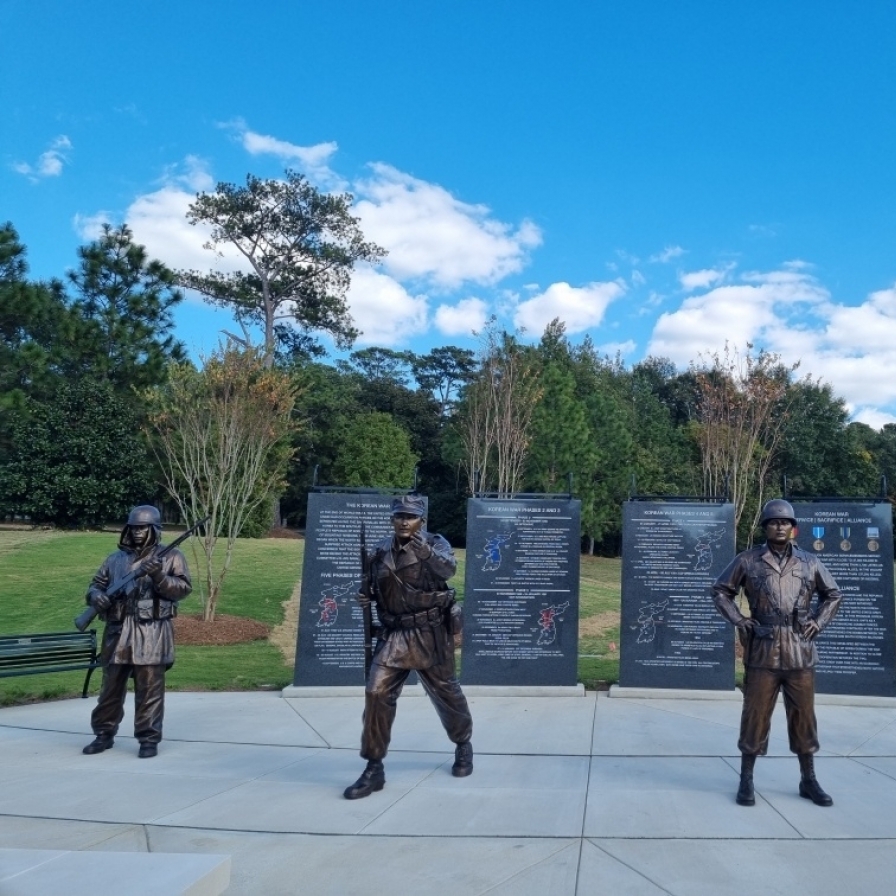 Korean War memorial installed at Georgia museum to honor troops' sacrifices, cherish alliance