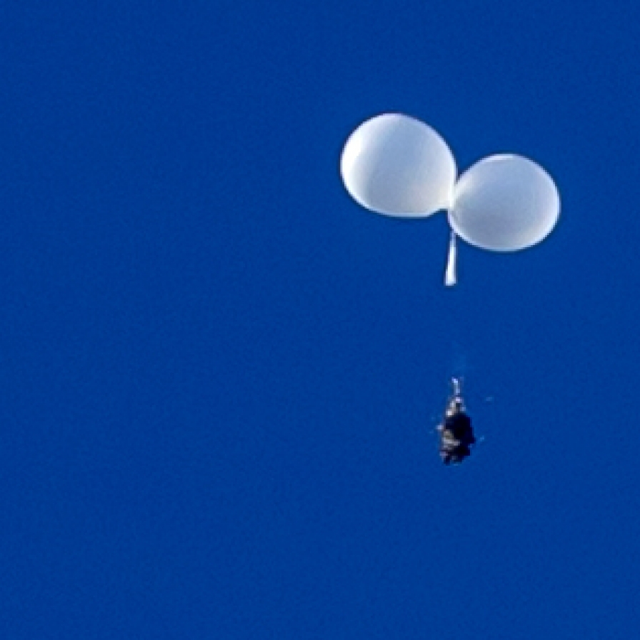 N. Korea sends trash-carrying balloons to S. Korea for 1st time in 3 weeks