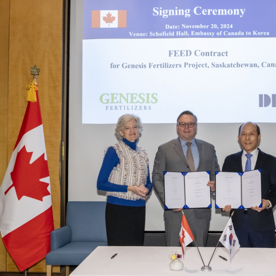 [Herald Interview] Canada’s Genesis Fertilizers teams up with Korean builder for sustainable agriculture