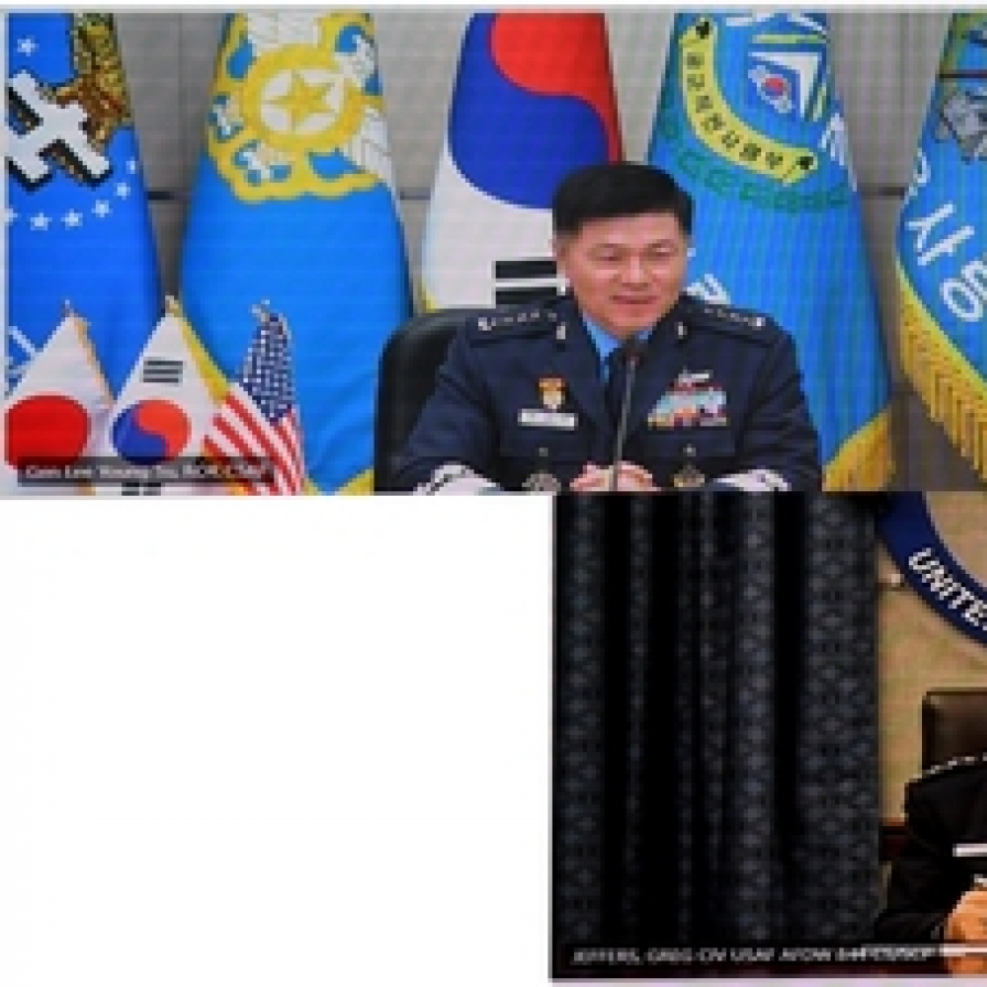 Top air force commanders of S. Korea, US, Japan discuss cooperation