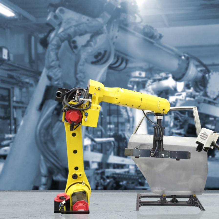 S. Korea leads world in industrial robot adoption: study