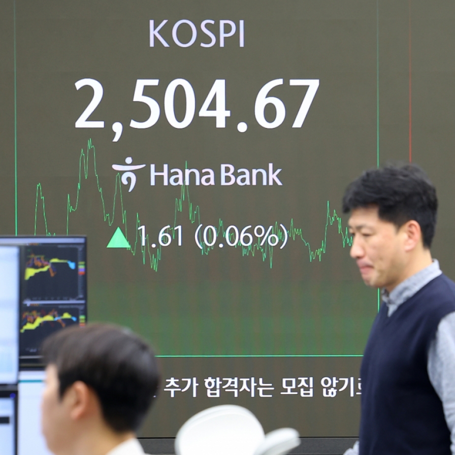 Seoul shares edge up despite tech slump amid BOK's surprise rate cut