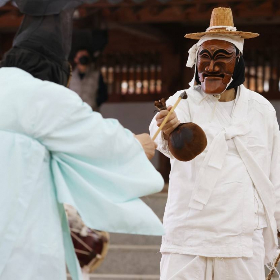 [Visual History of Korea] Hahoe mask dance, a humorous social satire that mocks elites