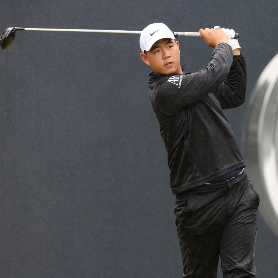 Kim Joo-hyung ties for 2nd at Open Championship, best performance by S. Korean