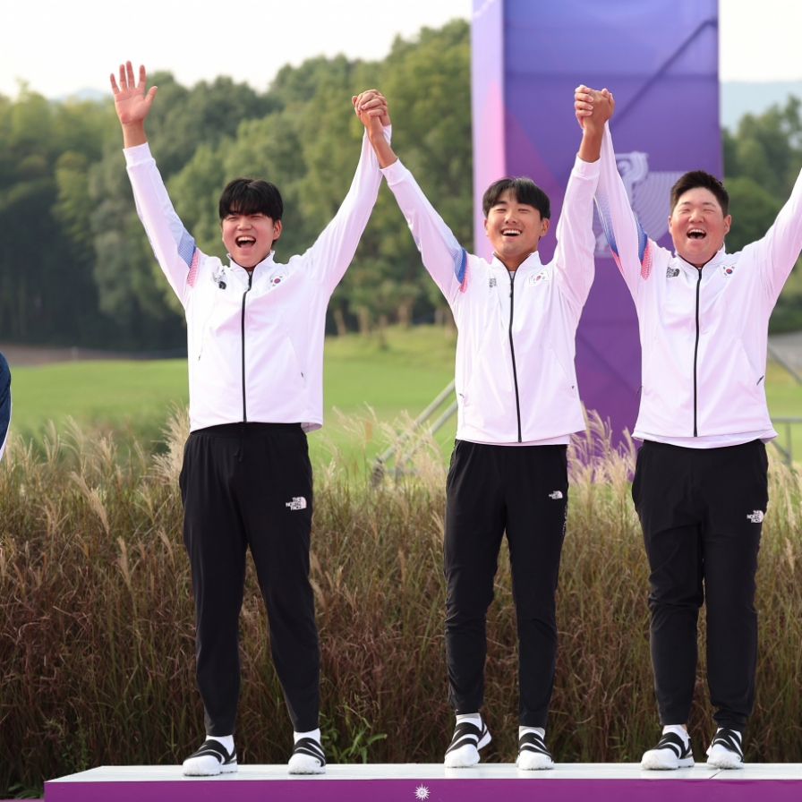 S. Korea wins gold, silver in men's golf