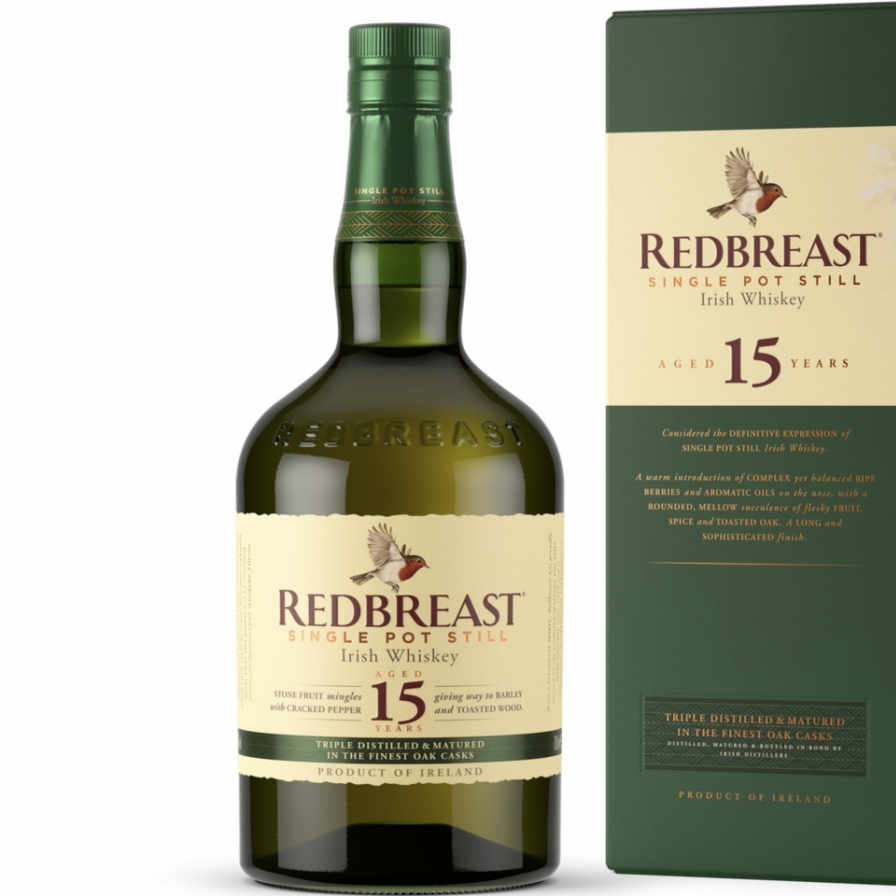 Redbreast 15 Year Old whiskey debuts in Korea