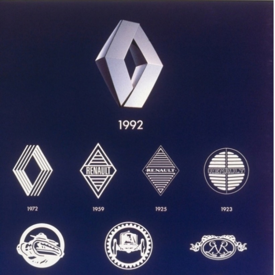 Renault Korea revisits evolution of lozenge emblem