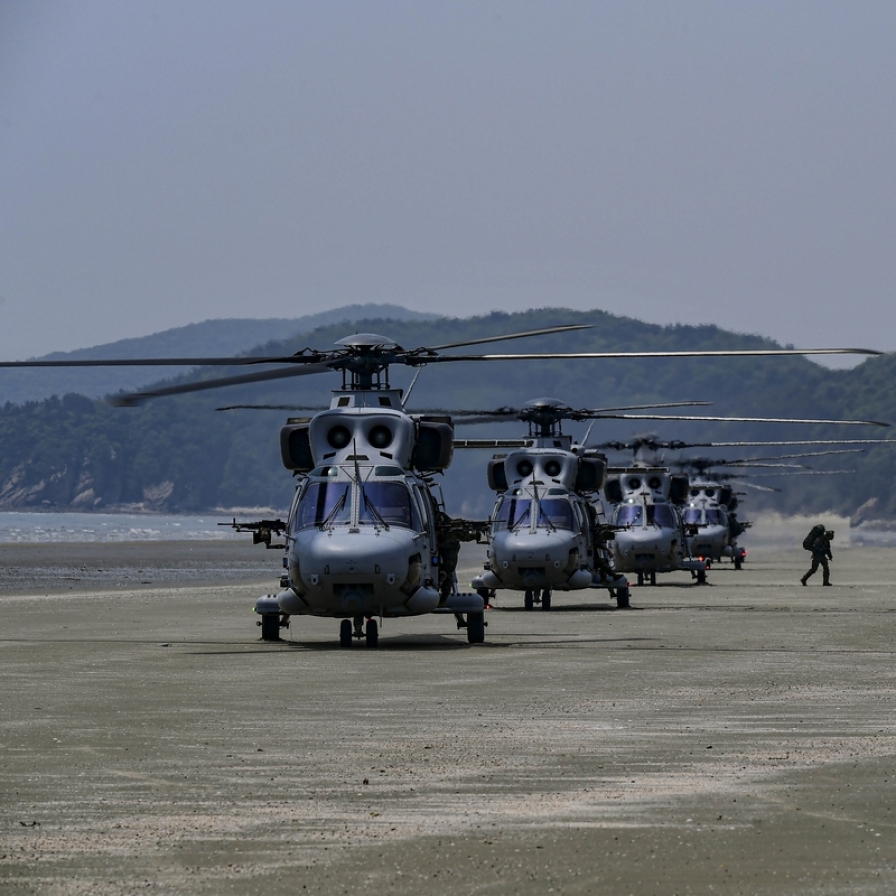 S. Korea stages defense drills for western border islands