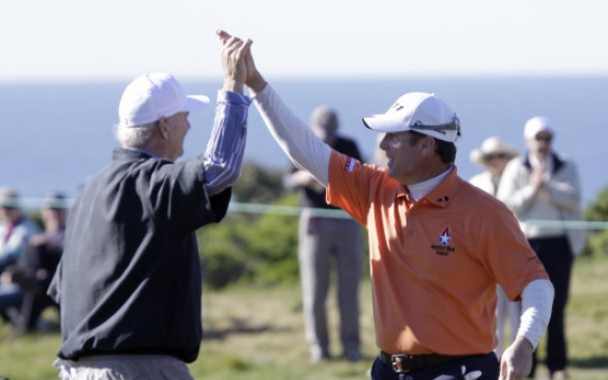 Marino, Points share top spot at Pebble