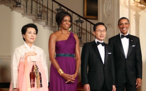 White House dinner icing on SKorea charm offensive