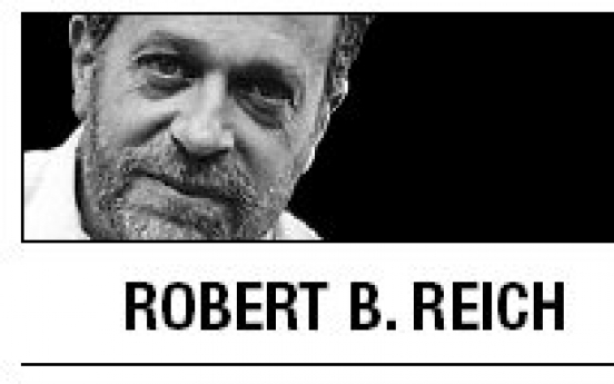 [Robert Reich] Wall Street is back to its old tricks