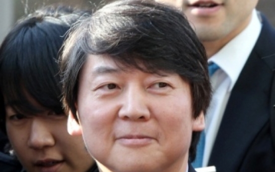 Ahn denies rumors of new party