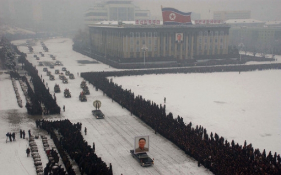 Photo of Kim Jong-il's funeral was doctored: NYT