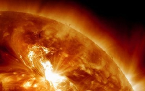 Strongest solar storm since 2005 hitting Earth