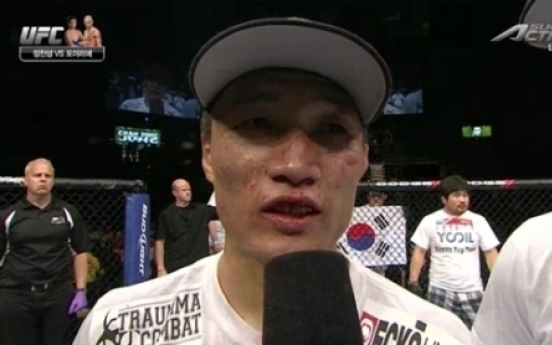 ‘Korean Zombie’ brings down Poirier