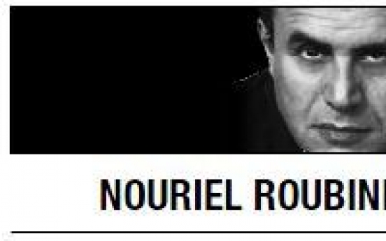 [Nouriel Roubini] Trouble on 3 continents brews perfect economic storm