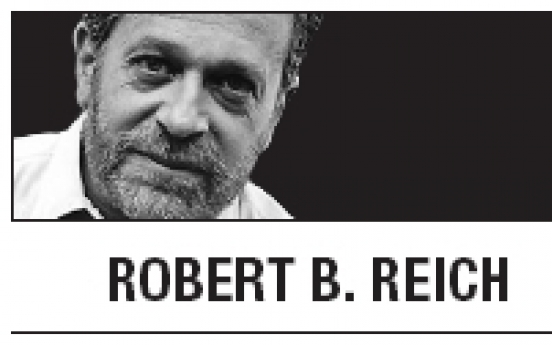 [Robert B. Reich] Wall Street seeks free rein overseas