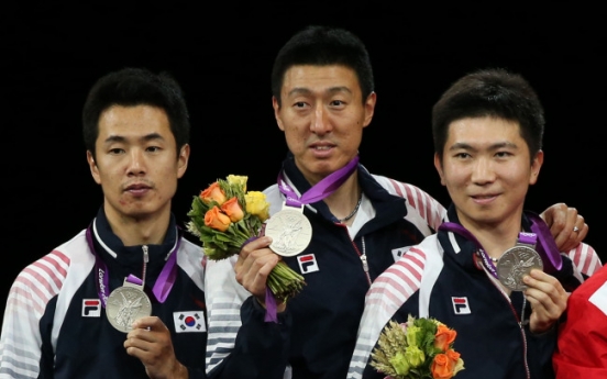 Silver medals for S. Korea in taekwondo, table tennis