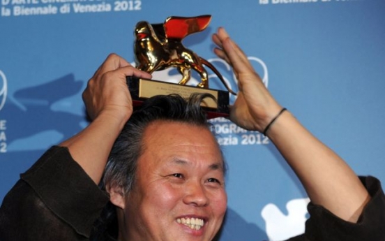 Kim Ki-duk becomes 1st Korean director to win top film prize at Venice